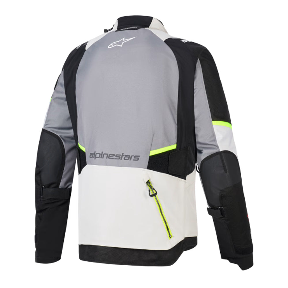 Chaqueta Textil Alpinestars Andes V4 Drystar Gris / Negro / Flou