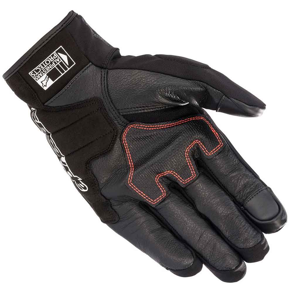 Guantes Alpinestars Honda SMX Z Drystar Negros, Azules y Rojos