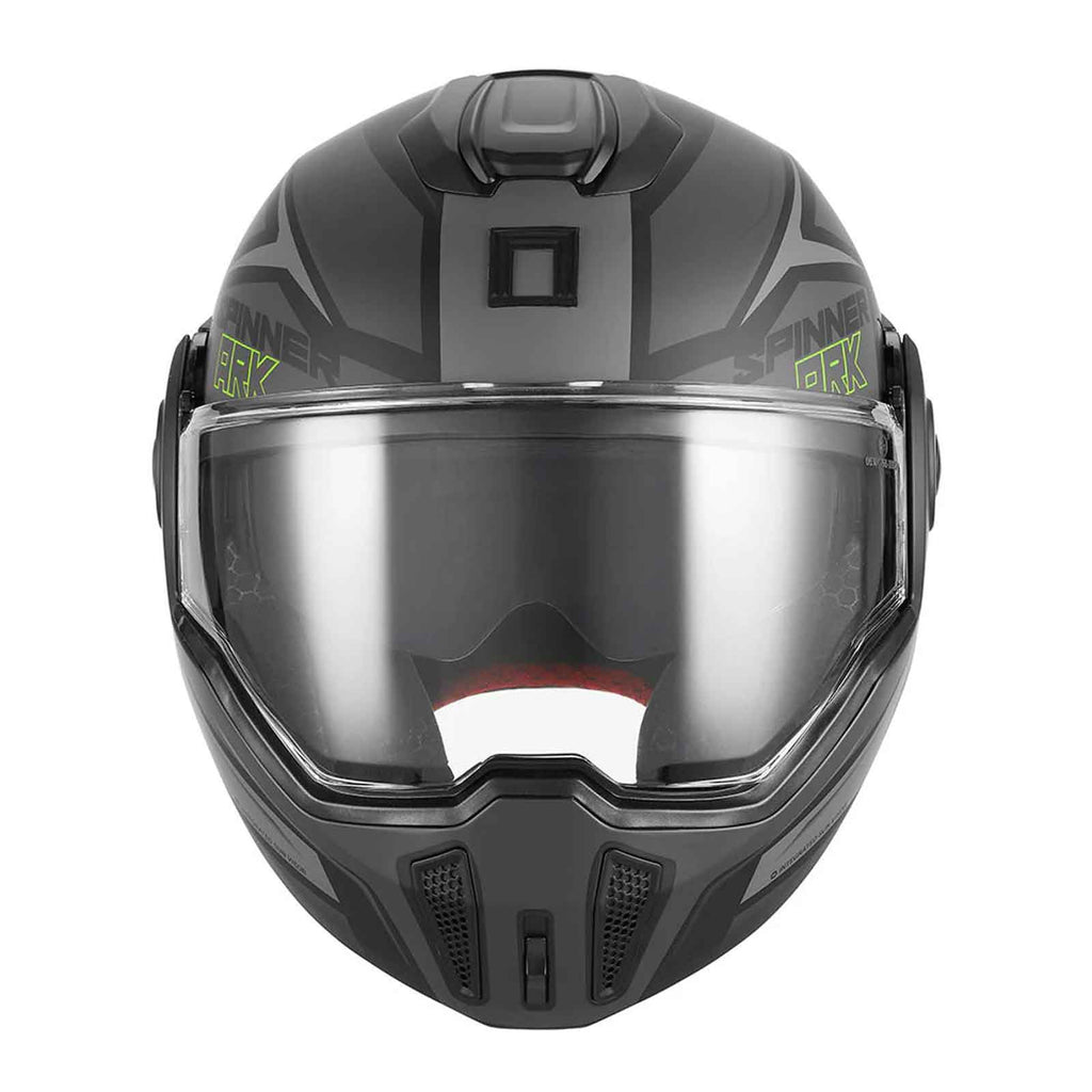 NOX Premium Casco Abatible Spinner ARK Negro Mate / Flou