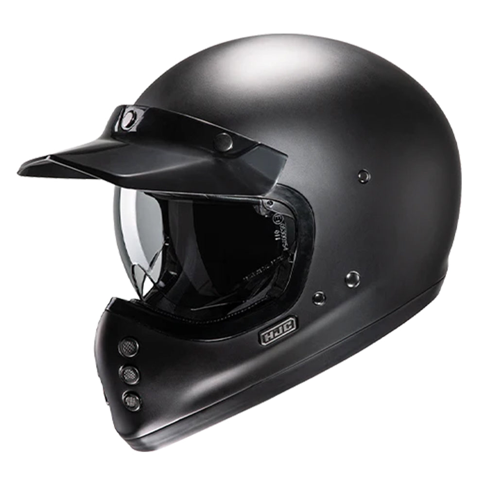 HJC CASCO V60 SOLID  INTEGRALES SEMI FLAT BLACK