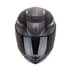 CASCO SCORPION EXO-391 AVA NEGRO / SILVER