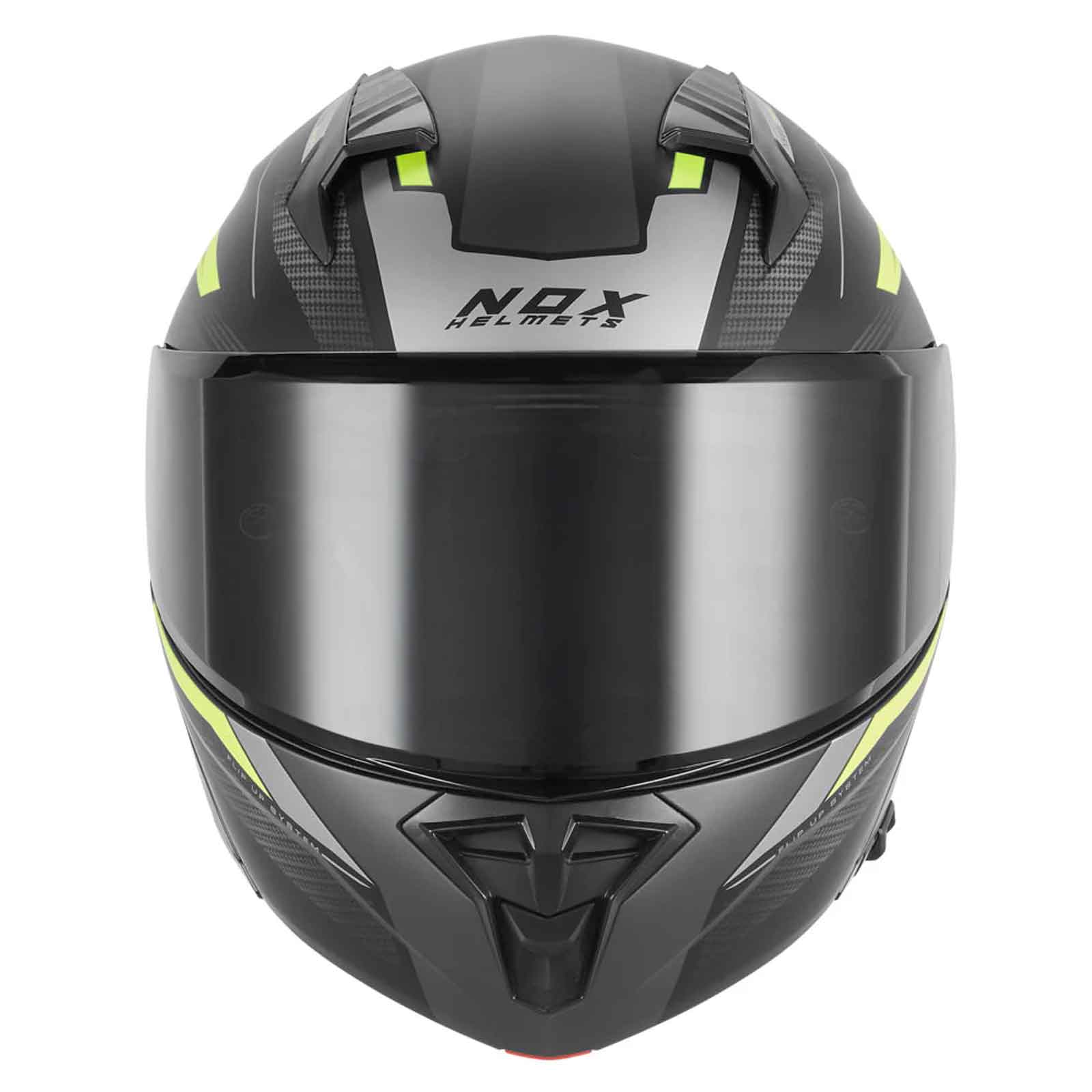 Casco Modular NOX N968 Shift  Neg / Flou