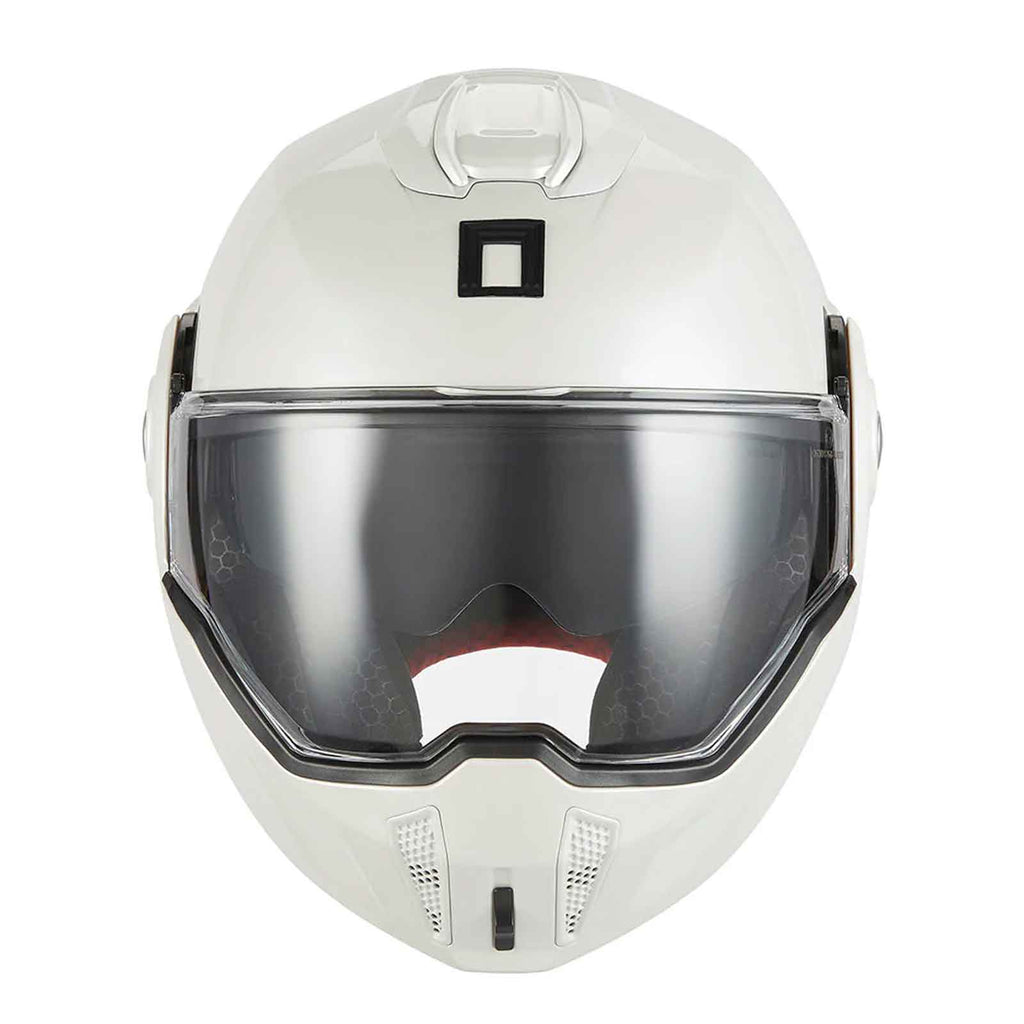 Casco Abatible NOX Premium Spinner Blanco Perla