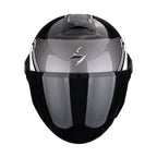 CASCO SCORPION EXO-CITY II VITA NEGRO METÁLICO-BLANCO
