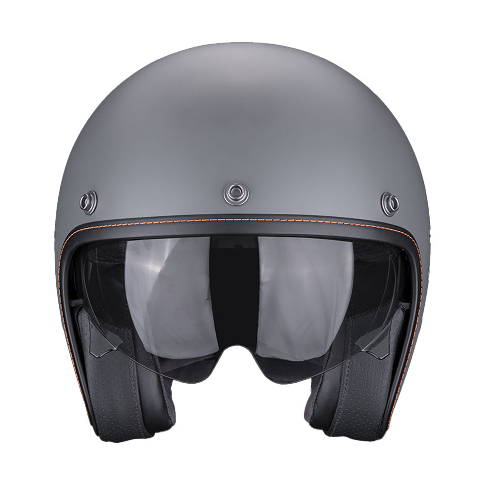 CASCO SCORPION BELFAST EVO SOLID GRIS CEMENTO Imagen secundaria del producto