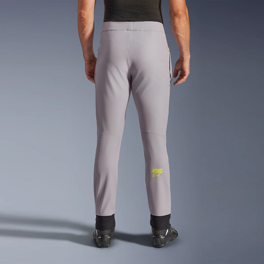 Pantalón Alpinestars Aeroshell Gris / Amarillo Fluor