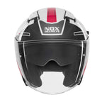 Casco Jet NOX N130 Ekto Blanco/Rosa