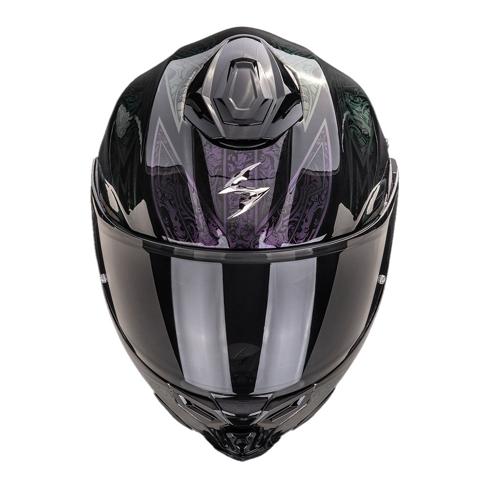 CASCO SCORPION EXO-1500 AIR FANTASY NEGRO / CHAMELEON
