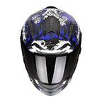 CASCO SCORPION EXO-491 SPECTOR NEGRO / AZUL