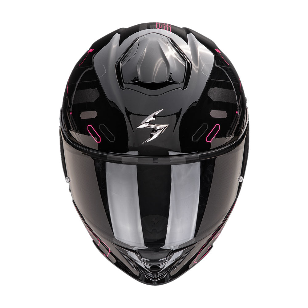 CASCO SCORPION EXO-530 AIR FOND NEGRO / PINK Imagen secundaria del producto