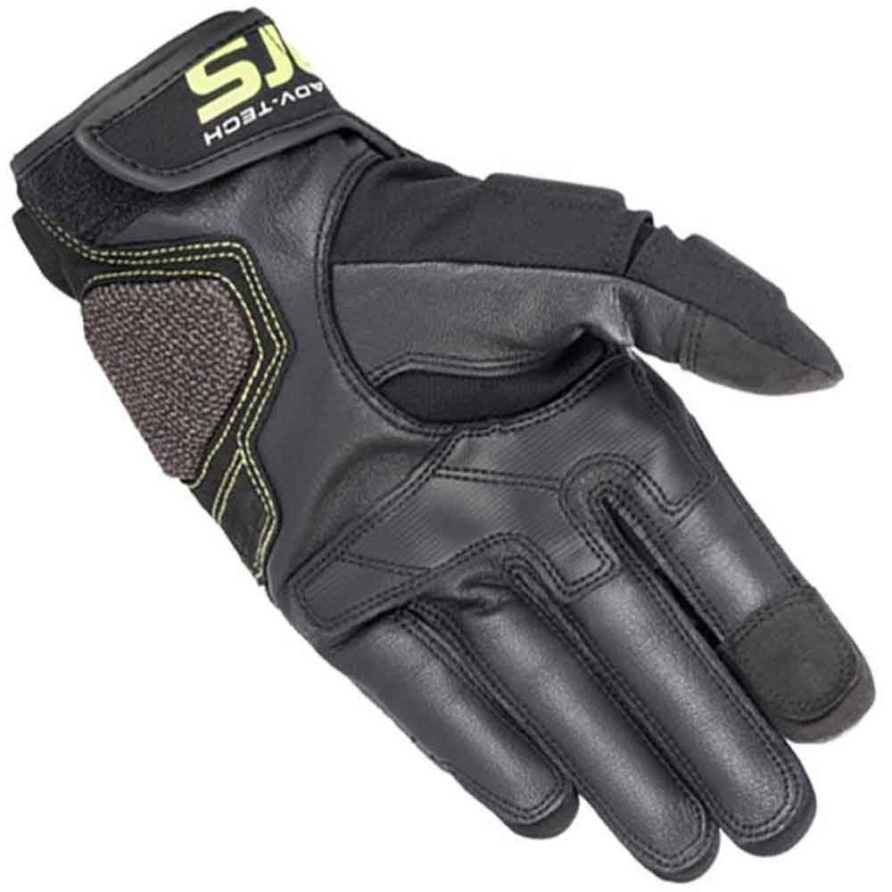 Guantes de Moto Alpinestars Halo Verde / Negro / Amarillo Flúor