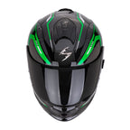 CASCO SCORPION EXO-491 KRIPTA NEGRO / VERDE