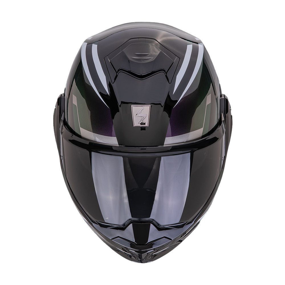 CASCO SCORPION EXO-TECH EVO FURIO CAMALEÓN NEGRO