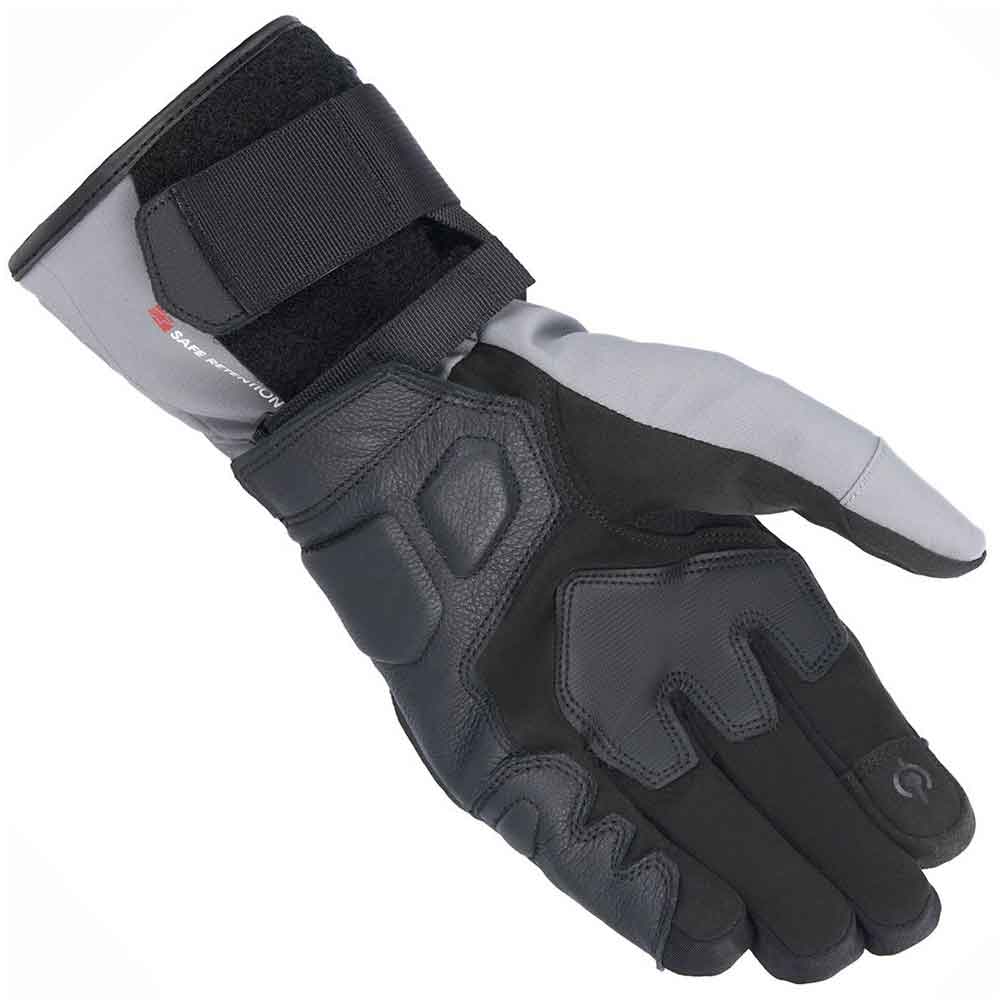 Guantes de Moto Alpinestars Tourer W-7 V2 Drystar® Negro / Gris