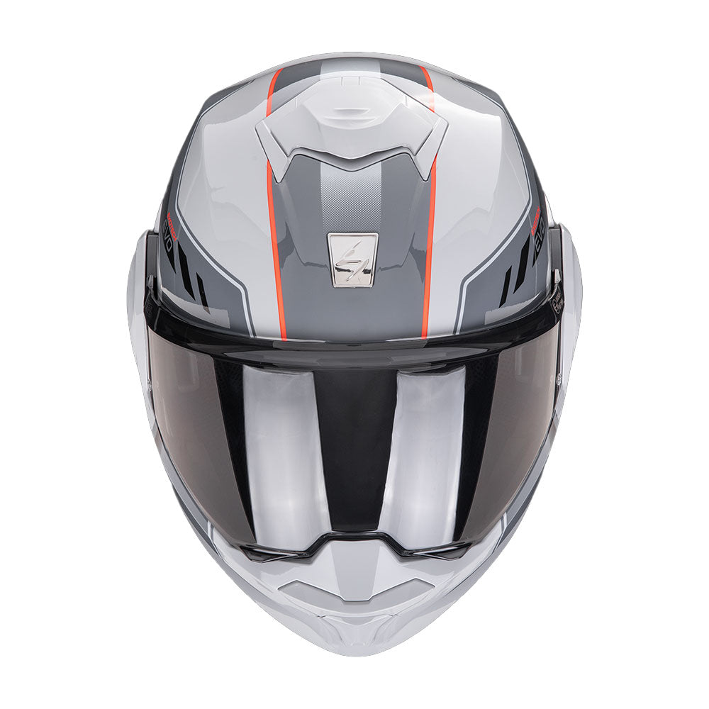 CASCO SCORPION EXO-TECH EVO SOCIUS GRIS-ROJO