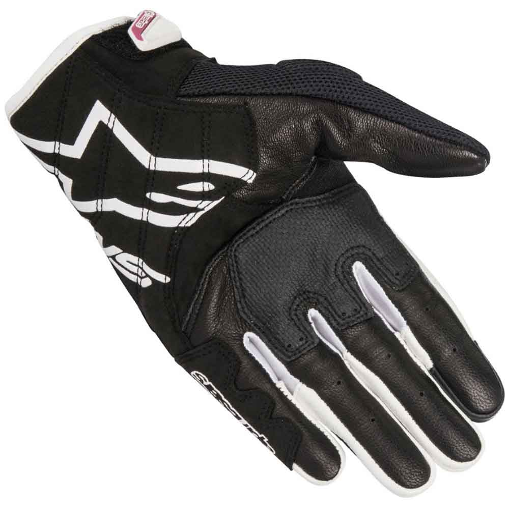 Guantes Alpinestars SMX-2 Air Carbon V2 Lady Negros / Blancos / Fucsia Imagen secundaria del producto