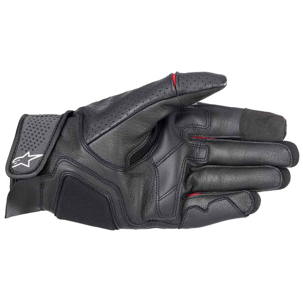Guantes Alpinestars Morph Sport Negros y Rojos Intensos Imagen secundaria del producto