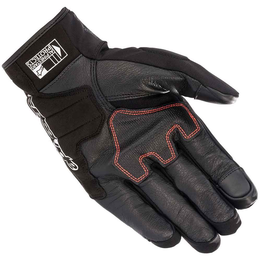 Guantes Alpinestars Honda SMX Z Drystar Negros y Rojos