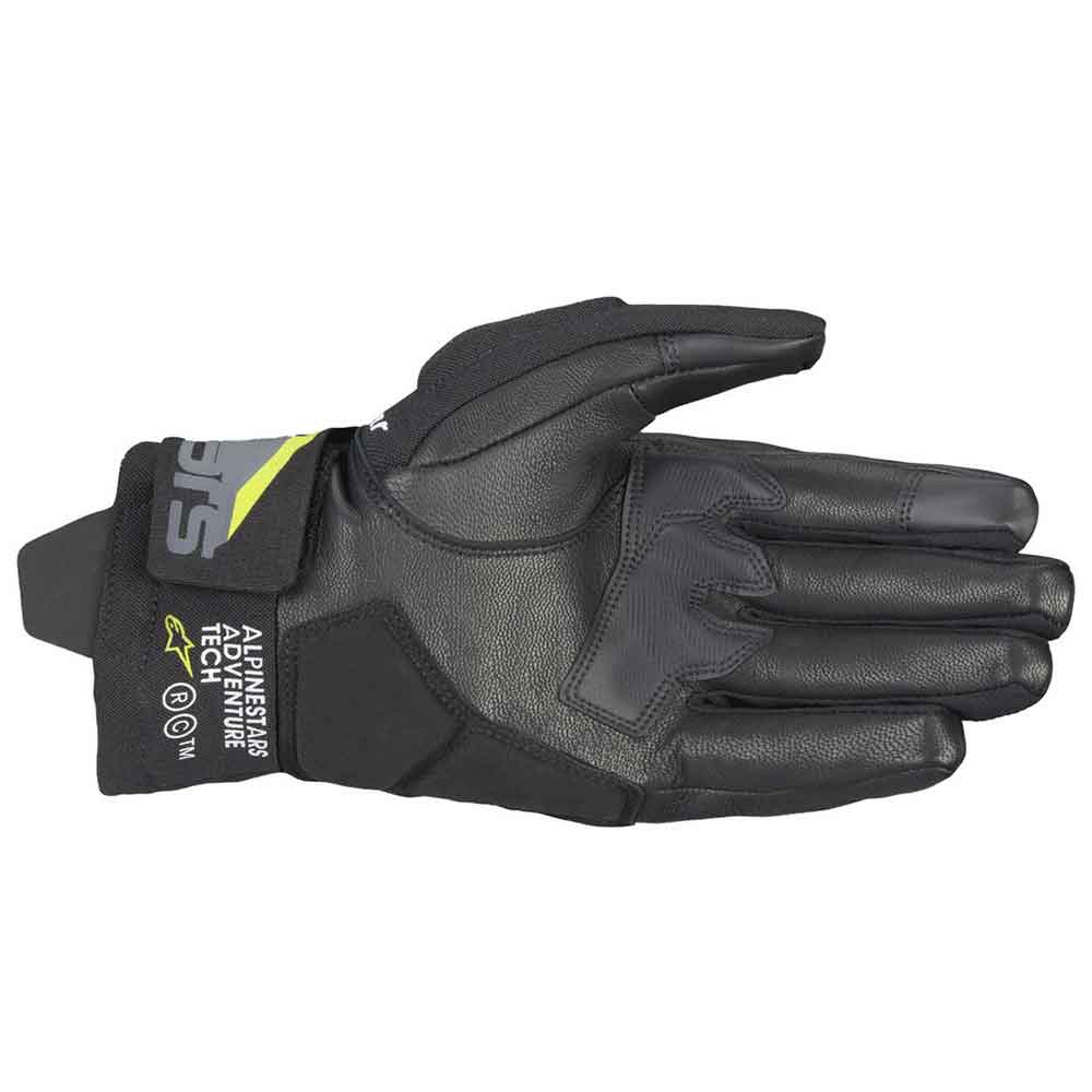 Guantes de Moto Alpinestars Corozal V3 Drystar® Negro / Gris Oscuro / Amarillo Flúor