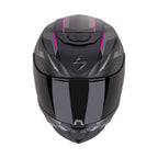 CASCO SCORPION EXO-391 AAXO NEGRO / PINK