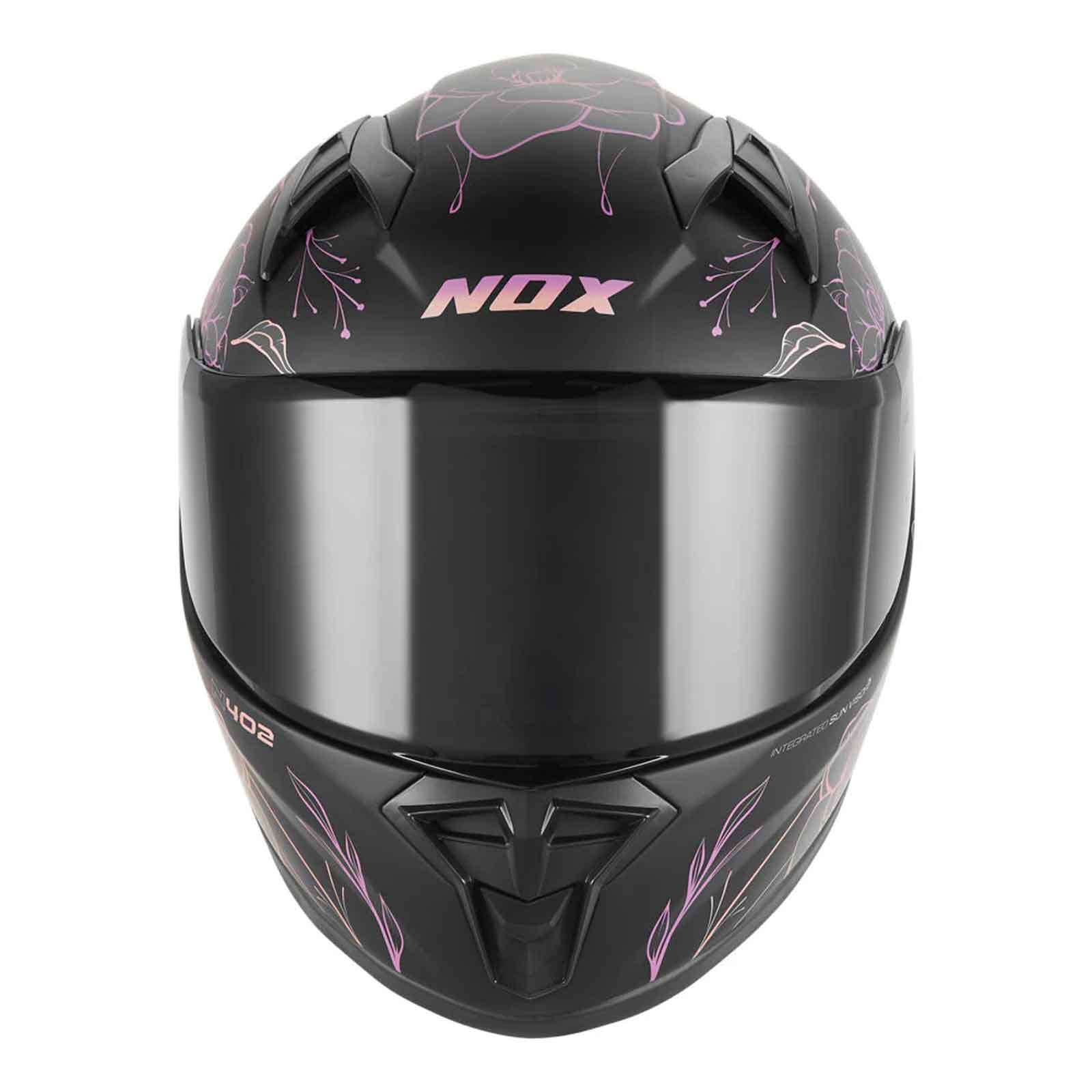 Casco integral infantil NOX N731, verde primavera mate Imagen secundaria del producto
