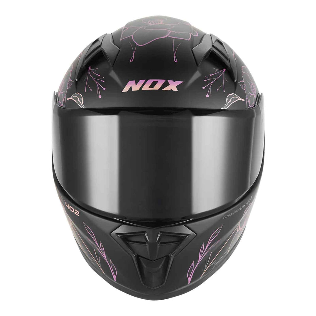 Casco integral infantil NOX N731, verde primavera mate