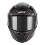 Casco integral infantil NOX N731, verde primavera mate