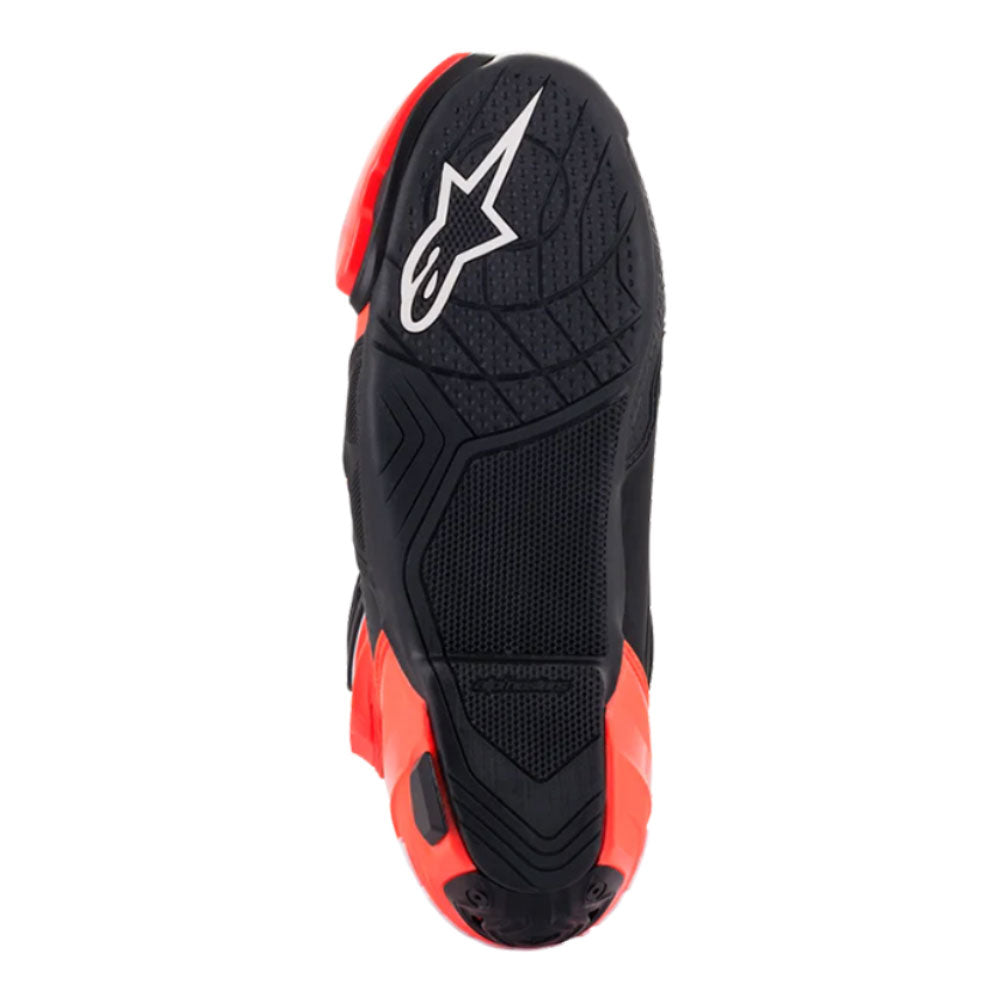 Botas Supertech R Ventiladas Negro Blanco Rojo Fluo Imagen secundaria del producto
