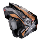 CASCO SCORPION ADX-2 KAMPS Negro-Cobre
