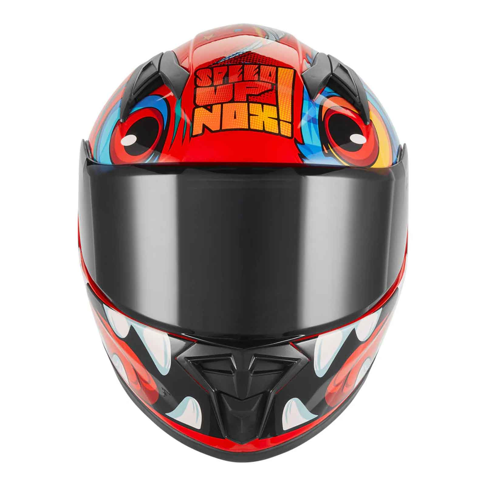 Casco integral infantil NOX N731 Scrappy, rojo brillante Imagen secundaria del producto