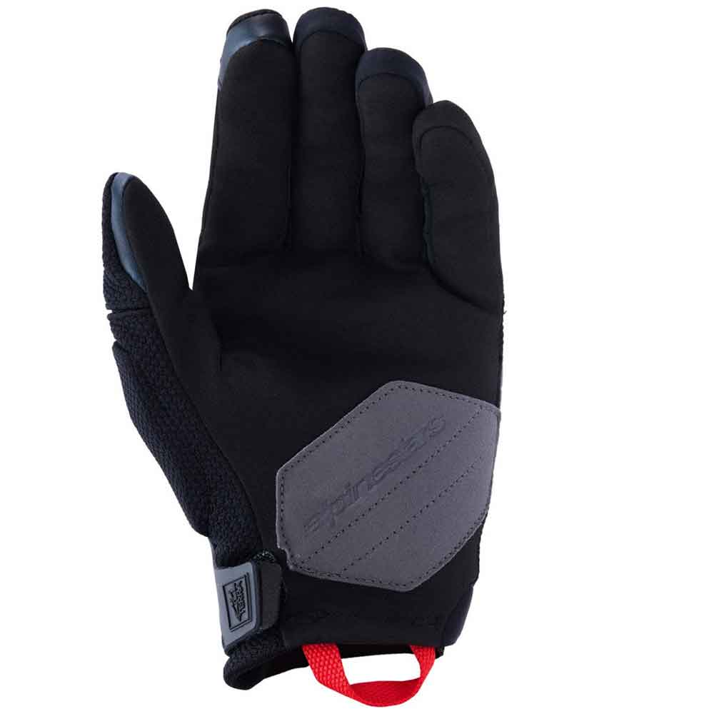 Guantes de Moto Durack Adventure Negro / Gris / Rojo