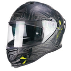 Nero Giallo fluo opaco 363S-