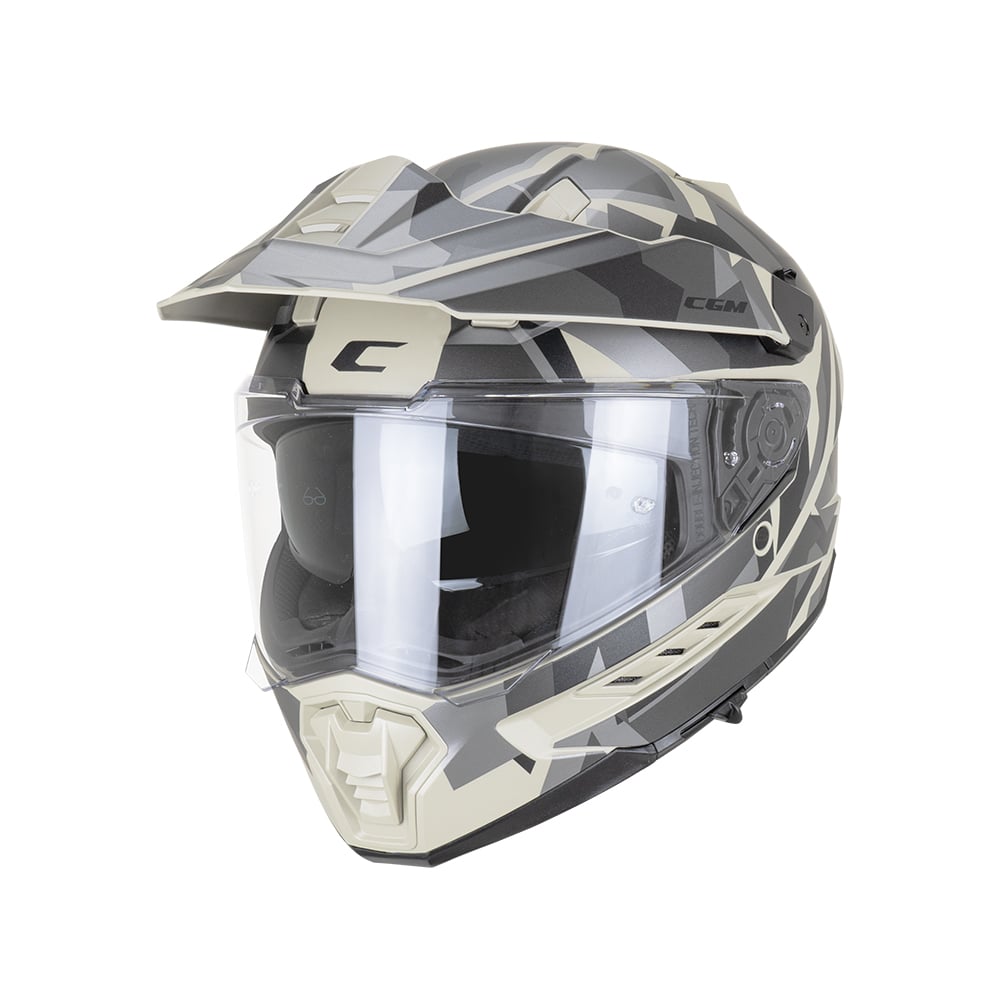 Casco CGM  Advanture 366R Negro Beige Matt Imagen principal del producto