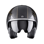 CASCO SCORPION BELFAST EVO CARBON ZIPPY NEGRO-DORADO