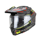Casco CGM  Advanture 366T Neg Gris Rojo