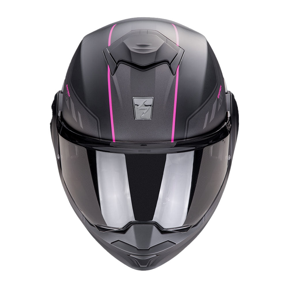 CASCO SCORPION EXO-TECH EVO SOCIUS NEGRO MATE-ROSA Imagen secundaria del producto