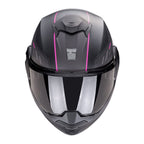 CASCO SCORPION EXO-TECH EVO SOCIUS NEGRO MATE-ROSA