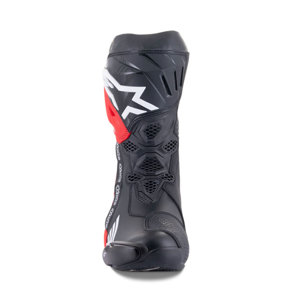Botas Honda Supertech R Negro Rojo brillante Azul
