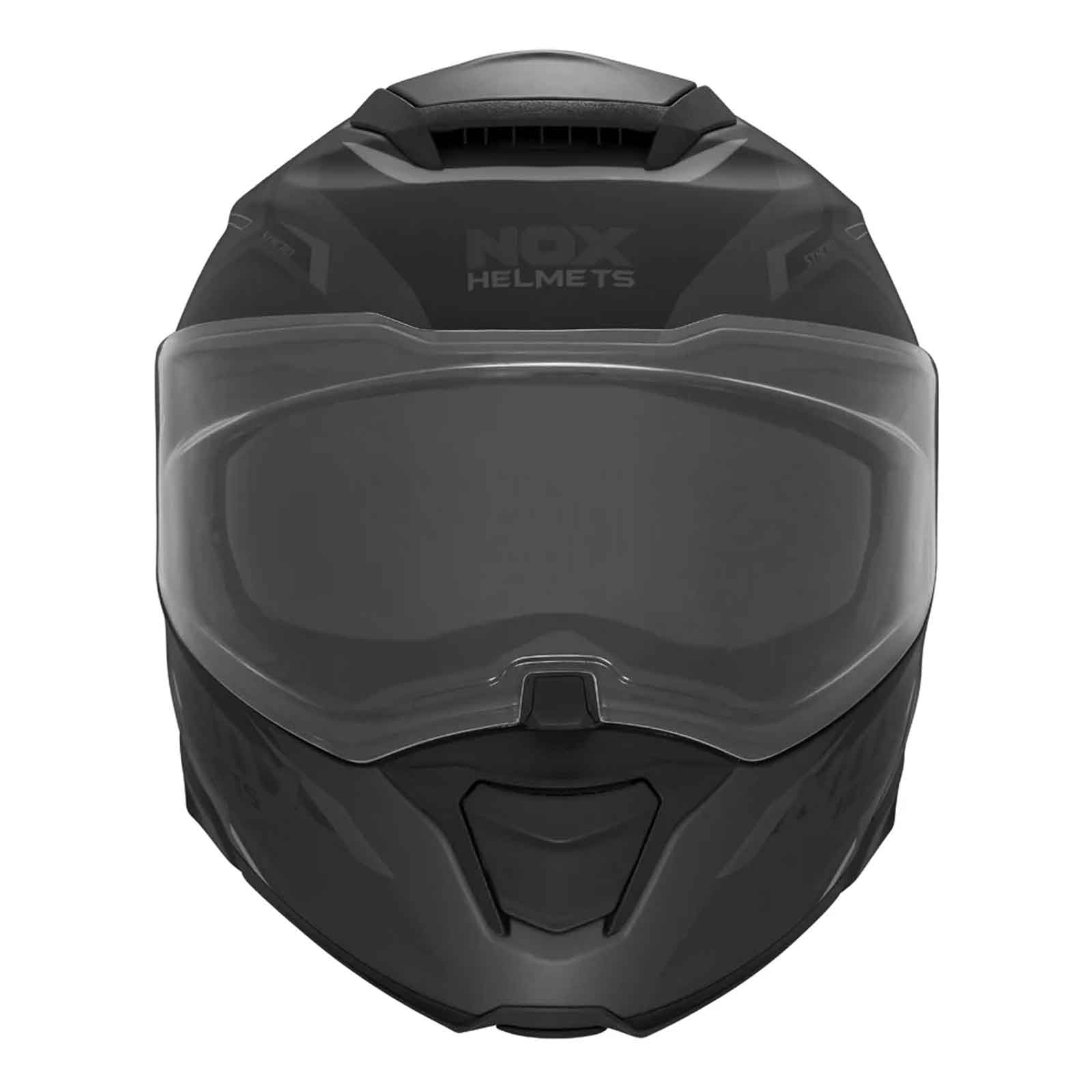 Casco Modular NOX N967 Conquer  Neg / Gris