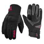 Guantes de Moto Fisa Atom Lady Invierno Rosa