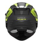REVO N304-S CASCO INTEGRAL, NEGRO MATE Y AMARILLO