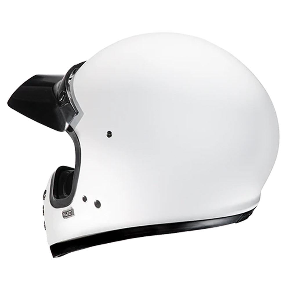 HJC CASCO V60 SOLID  INTEGRALES WHITE