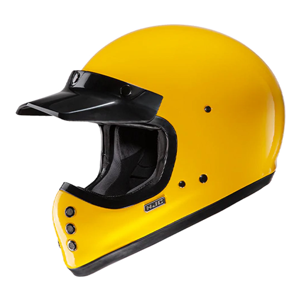HJC CASCO V60 SOLID  INTEGRALES AMARILLO INTENSO
