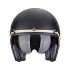 CASCO SCORPION BELFAST EVO ADONIS NEGRO MATE - BEIGE