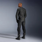Pantalón de piel Alpinestars Missile V3 Negro / Negro