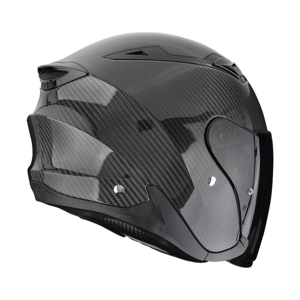 CASCO SCORPION EXO-Z1 CARBON SOLID NEGRO