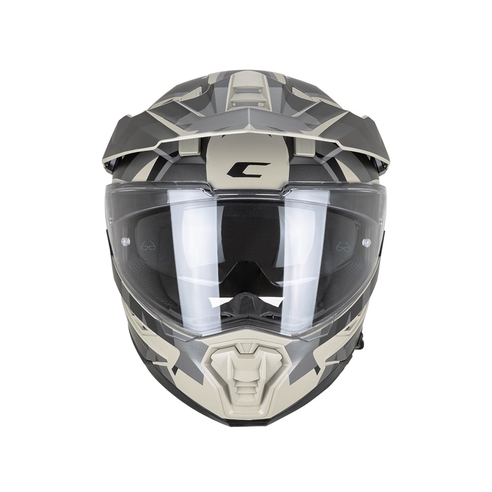 Casco CGM  Advanture 366R Negro Beige Matt