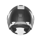 Casco jet NOX N182 Round Negro Mate / Plata