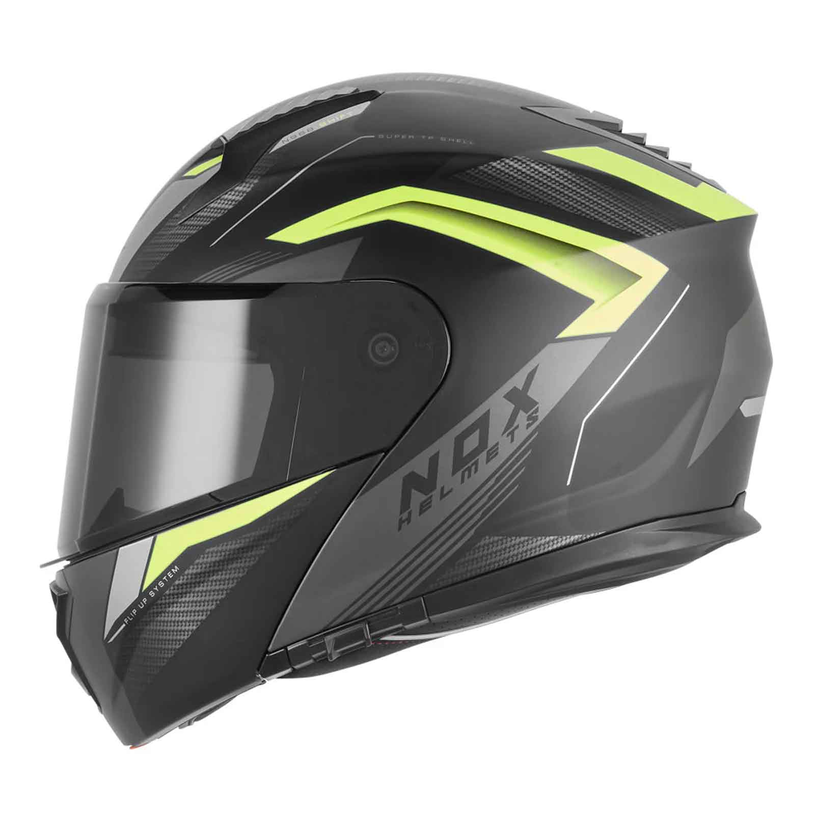 Casco Modular NOX N968 Shift  Neg / Flou Imagen principal del producto