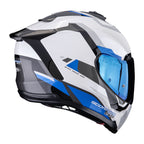 CASCO SCORPION EXO-1500 AIR ARENA BLANCO / AZUL